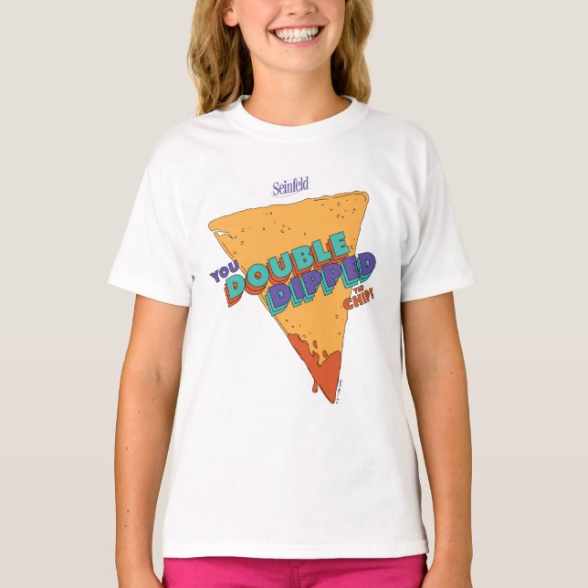 T-shirt Seinfeld | Vous avez deux fois trempé la puce (Devant)