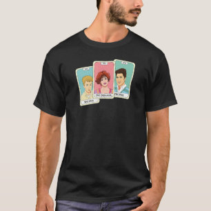 T-shirt Seize bougies Caractère Cartes de Tarot