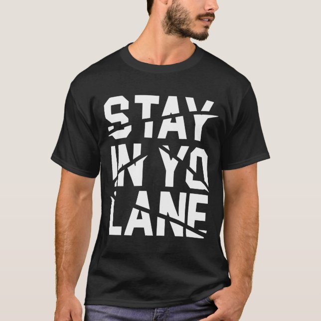 T-shirt Séjour dans de Yo de ruelle grand Baller dire de (Devant)