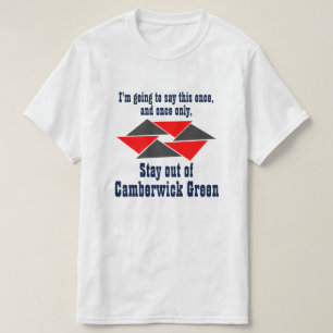 T-shirt Séjour hors de vert de Camberwick !