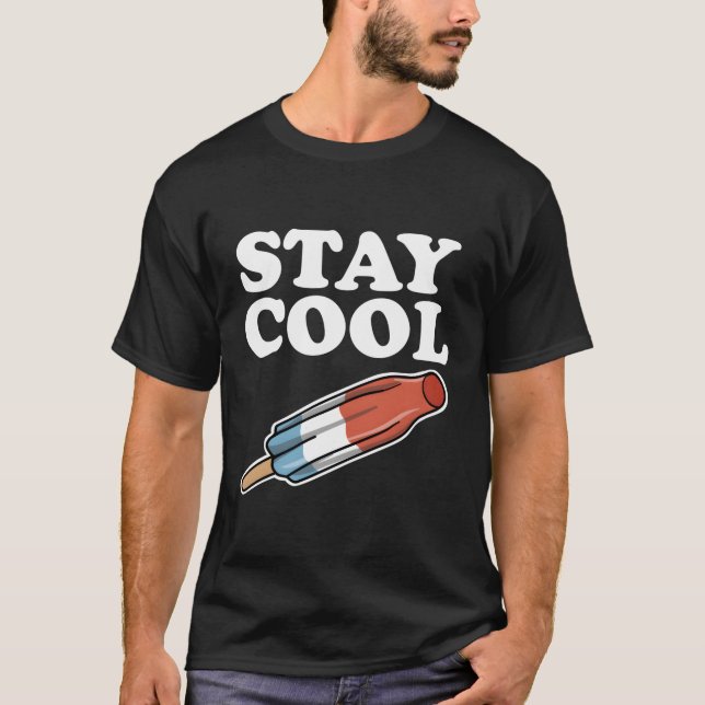 T-shirt Séjour Patriotique Rocket Pop Séjour (Devant)