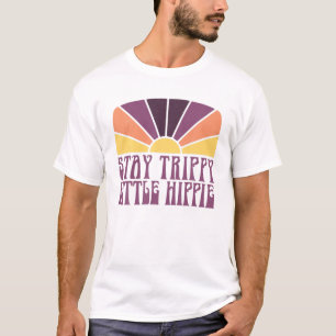 T-shirt Séjour Trippy Petite Hippie Funny Peace Love Hippy