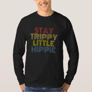 T-shirt Séjournez Trippy Little Hippie Rocher Vintage Et R