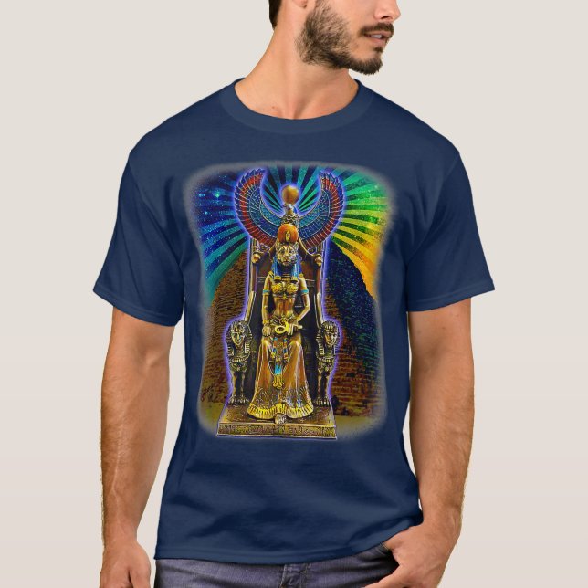 T-shirt Sekhmet Lioness La déesse égyptienne de guérison (Devant)