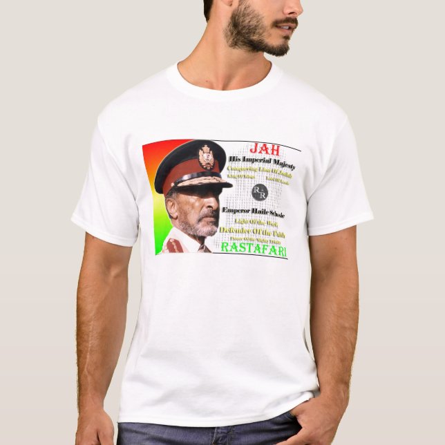 T-shirt Selassie (Devant)