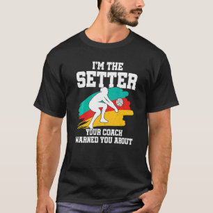 T-shirt Sélecteur de joueur de volley-ball