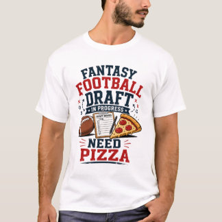 T-shirt Sélection de Fantasy Football en Cours Besoin de P