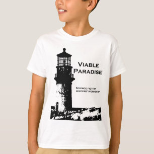 T-shirt Sélectionnez une couleur - phare viable de paradi