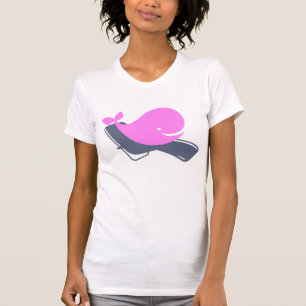 T-shirt Selena des femmes la chemise de baleine (détendez