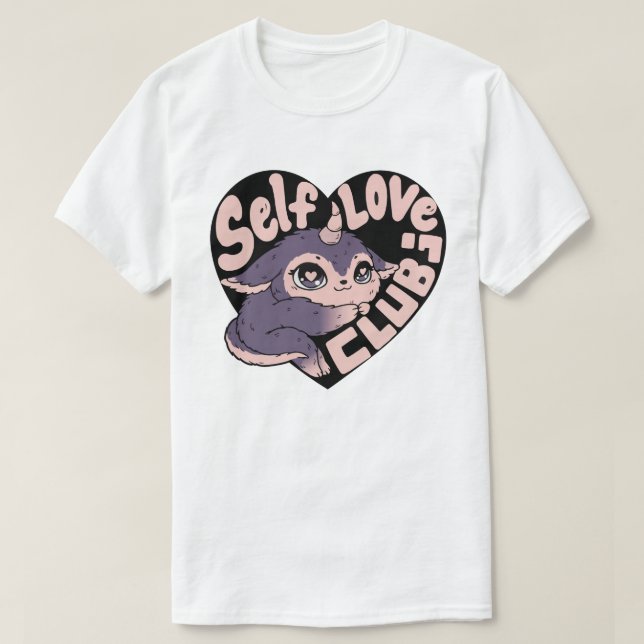 T-shirt Self Love Club (Design devant)