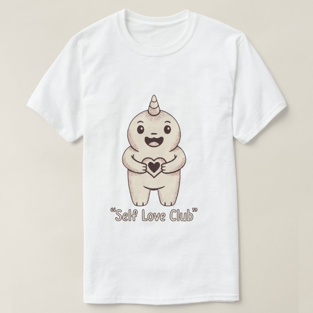 T-shirt Self Love Club (Design devant)