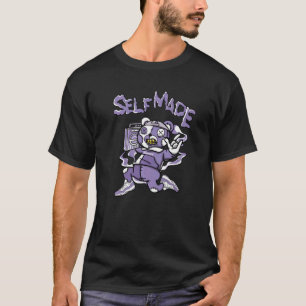 T-shirt Self Made Music Bear Low Pure Violet 11s Matching