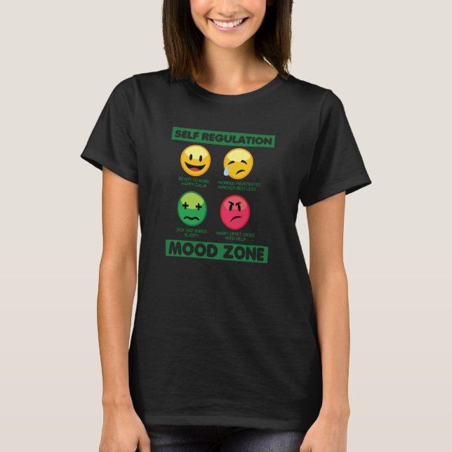 T-shirt Self Regulation Mood Zone Occupational Therapy The (Devant)