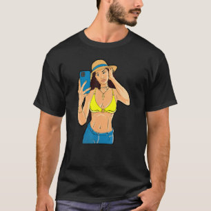 T-shirt Selfie Girl
