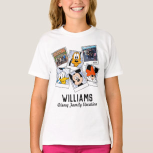 T-shirt Selfies de vacances de famille Disney   Mickey & F