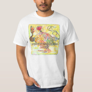 T-shirt Semaine créative de déréglage (100% coton - bla