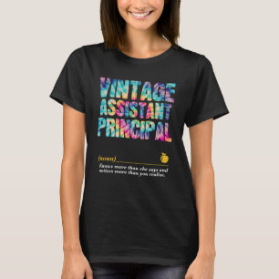 T-shirt Semaine d'appréciation du principal adjoint Retour