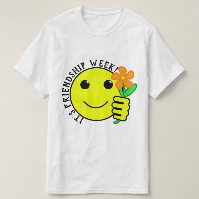 T-shirt Semaine de l'amitié (Design devant)