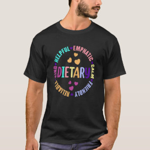 T-shirt Semaine de l'appréciation alimentaire Infirmière d