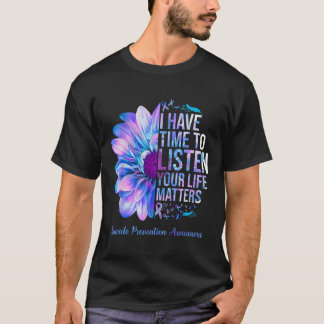 T-shirt Semaine de sensibilisation à la prévention du suic
