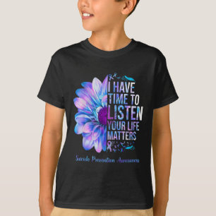 T-shirt Semaine De Sensibilisation À La Prévention Du Suic