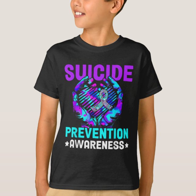 T-shirt Semaine de sensibilisation à la prévention du suic (Devant)