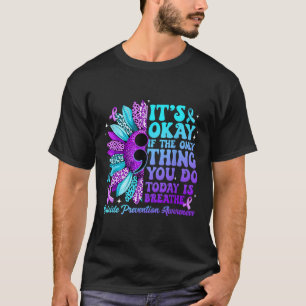 T-shirt Semaine de sensibilisation à la prévention du suic