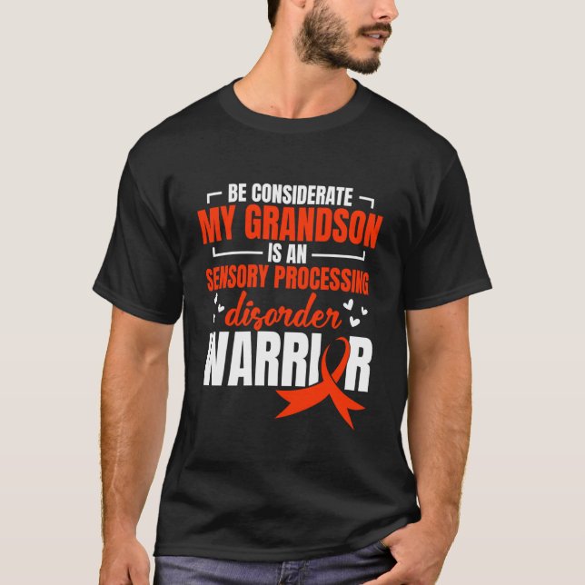 T-shirt Semaine de sensibilisation au trouble du traitemen (Devant)