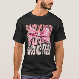 T-shirt Semaine de travailleur de service alimentaire pour