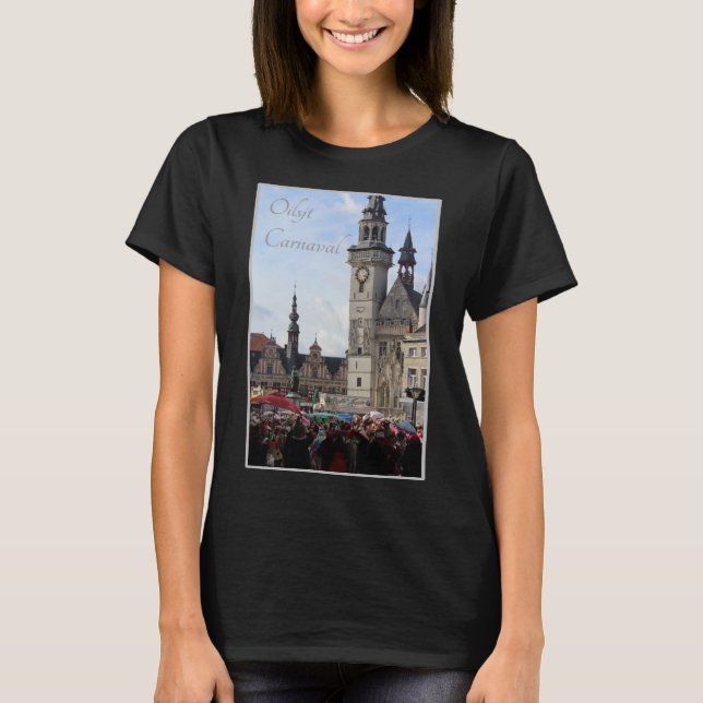 T-shirt Semaine du Carnaval, Aalst, Belgique (Devant)