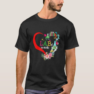 T-shirt Semaine du laboratoire 2022 Technologue en cardiol