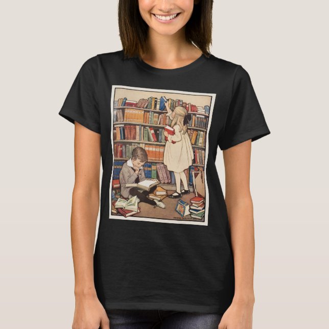T-shirt Semaine du livre pour enfants par Jessie Willcox S (Devant)