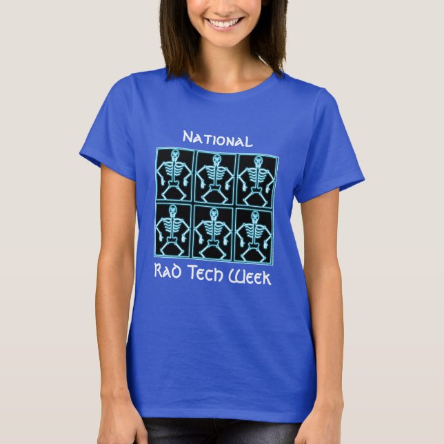 T-shirt "Semaine nationale de technologie de rad" avec les (Devant)