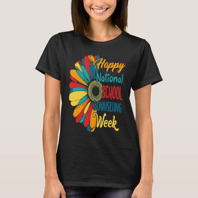 T-shirt Semaine nationale du counseling scolaire Conseille (Devant)