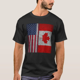 T-shirt Semaine péruvienne-américaine Pérou Demi-USA Drape