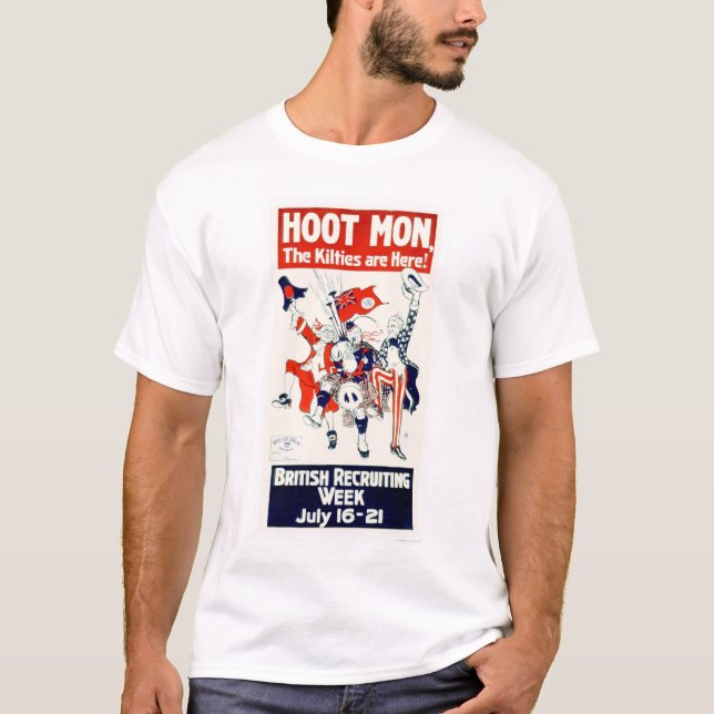 T-shirt Semaine recruteuse britannique (US02117) (Devant)