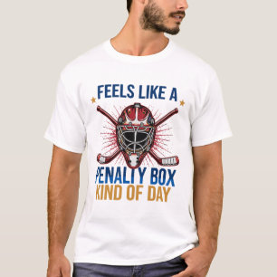 T-shirt Semble être une journée en cage de pénalité Fille 