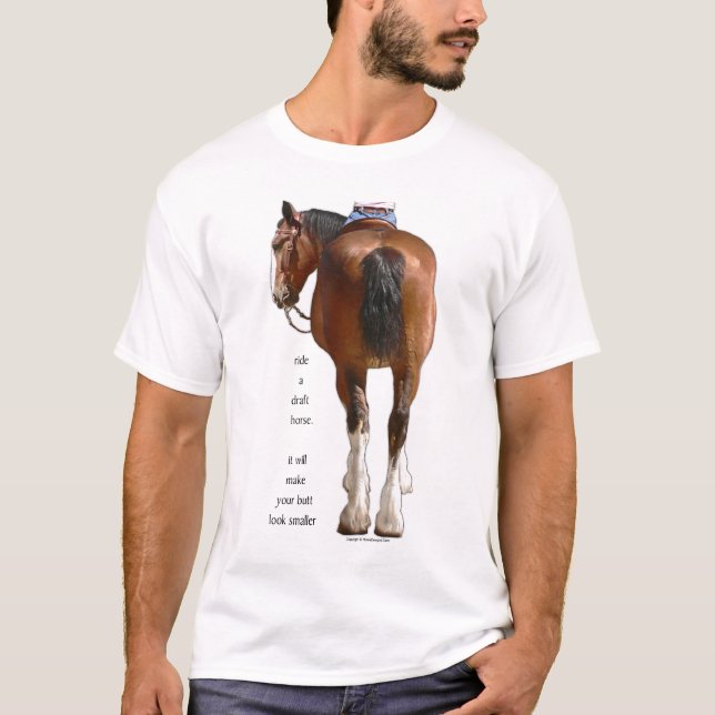 T-shirt Sembler de bout de Clydesdale petit (Devant)