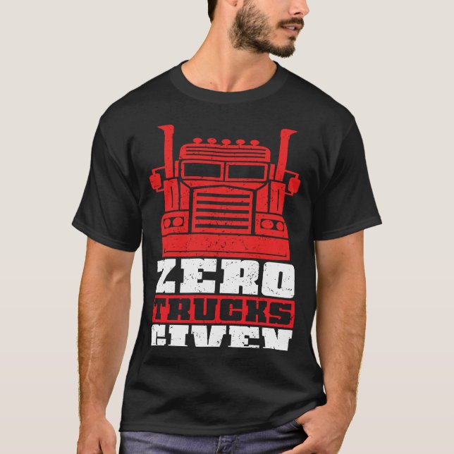 T-shirt Semi Truck Driver Do Not Disturb I'm Jacking Off (Devant)