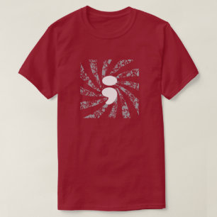 T-shirt Semicolon sur les rayons du soleil