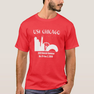 T-shirt Séminaire de croquis Usk Chicago 2019
