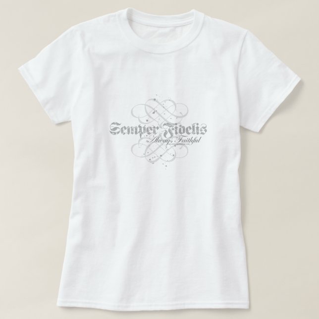 T-shirt Semper Fidelis - toujours fidèle (Design devant)