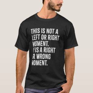 T-shirt Sénateur Cory Booker Ce n'est pas un moment de gau