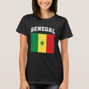 T-shirt Sénégal Drapeau Patrimoine sénégalais Culture séné