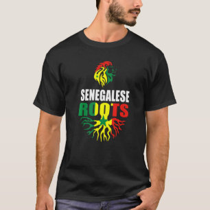 T-shirt Sénégal Drapeau sénégalais Racines Sénégal