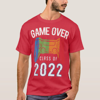 T-shirt Senior 2022 Video Game Graduation Game Over Class 