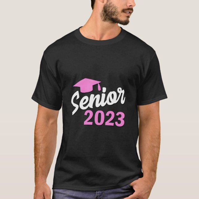 T-shirt Senior 2023 Graduation Tassel Class Of 23 (Devant)