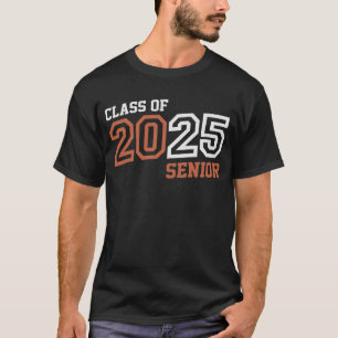 T-shirt Senior 2025 Classe de 2025 Graduation 25