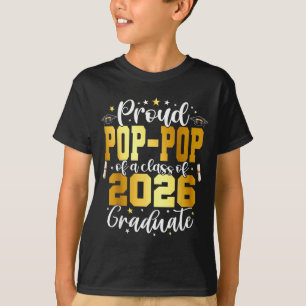 T-shirt Senior 2026 fier pop-pop d'une promotion de 2026