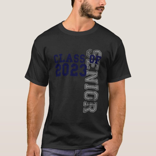 T-shirt Senior Class Of 2023 Graduation 2023 (Devant)